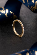 Serwa Jewellery | Golden Radiance – 18K Lab-Grown Diamond Ring