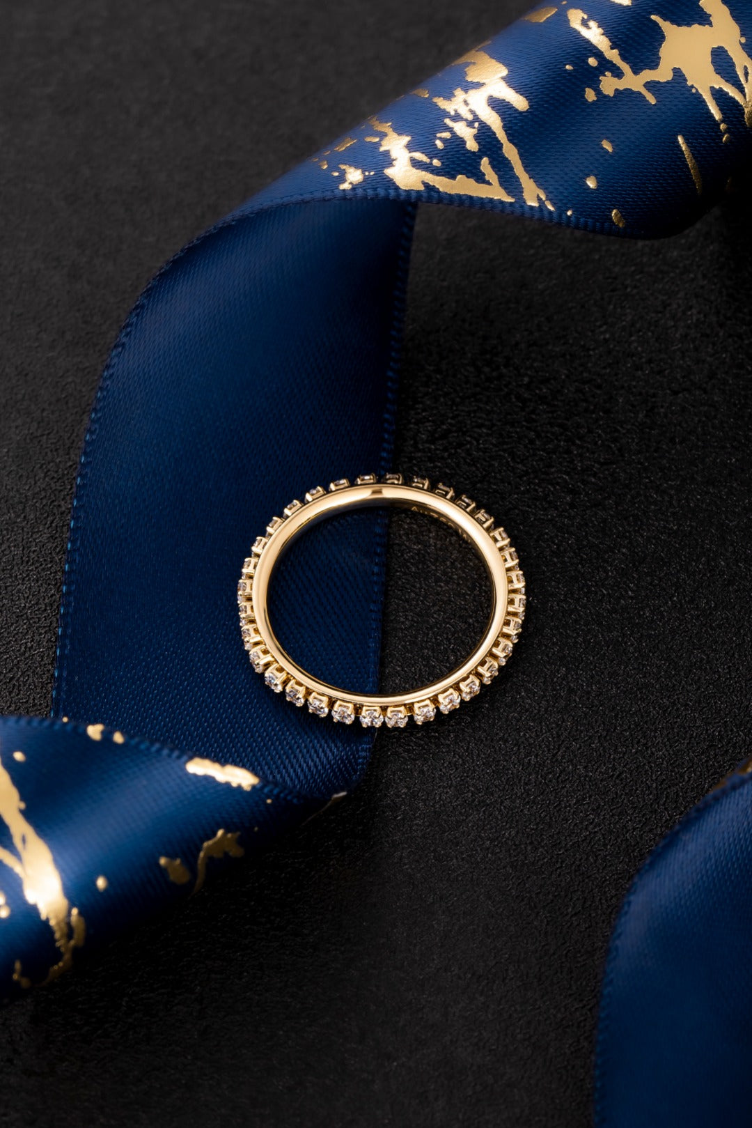 Serwa Jewellery | Golden Radiance – 18K Lab-Grown Diamond Ring