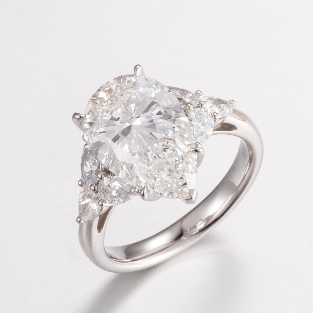 Serwa Jewellery | Imperial Trinity – PT900 Lab-Grown Diamond Ring