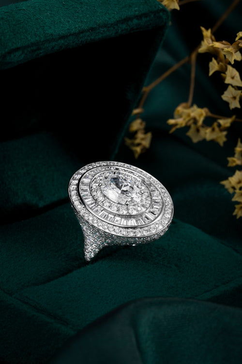 Serwa Jewellery | Celestial Orbit – PT900 Lab-Grown Diamond Ring