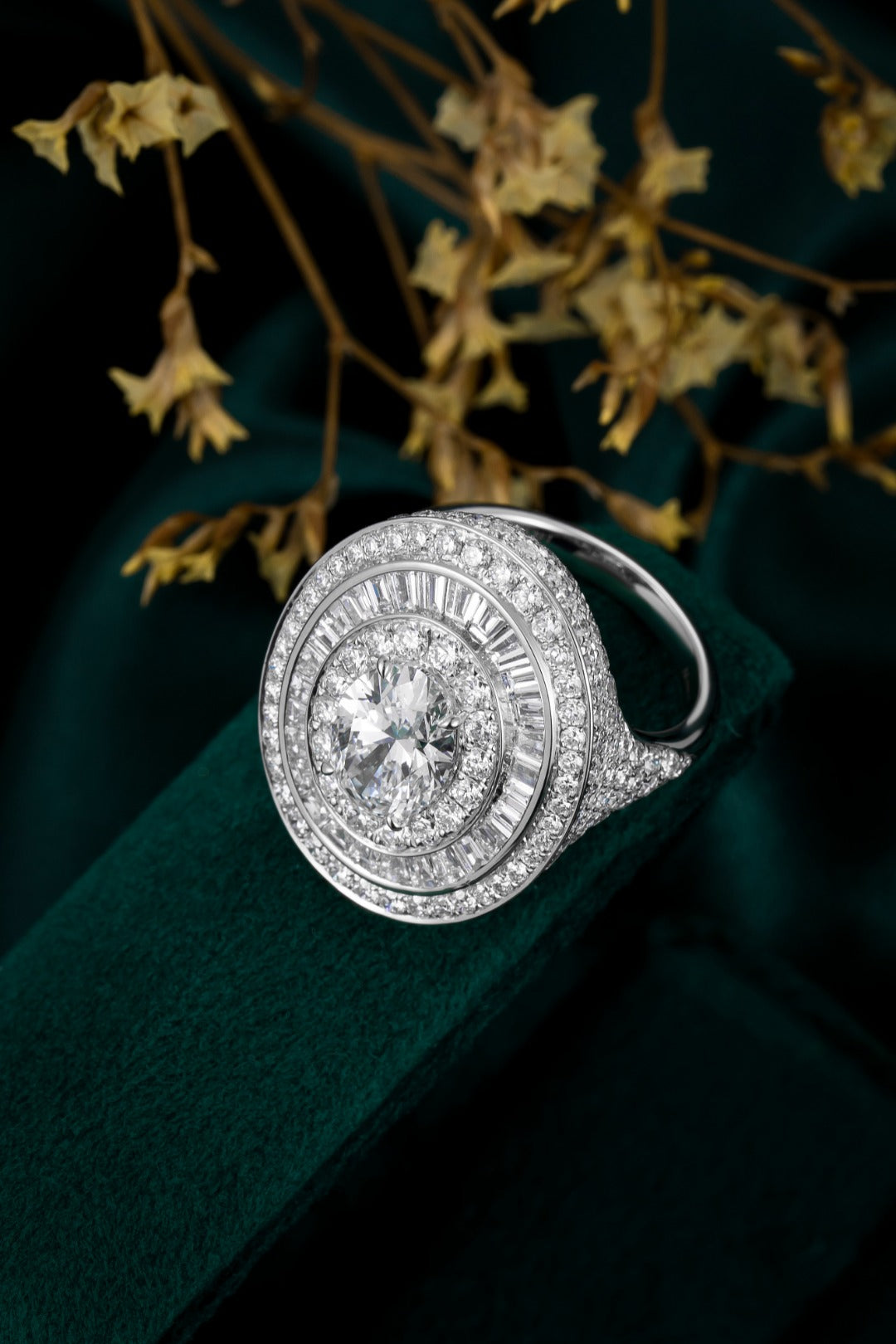 Serwa Jewellery | Celestial Orbit – PT900 Lab-Grown Diamond Ring