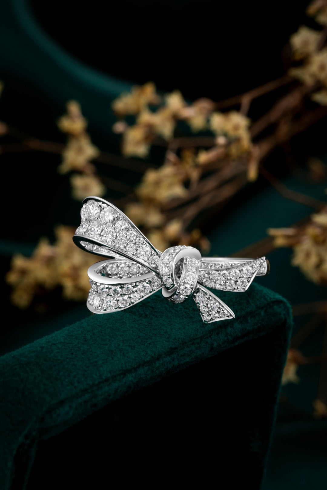 Serwa Jewellery | Sculpted Bow – 14K Lab-Grown Diamond Ring