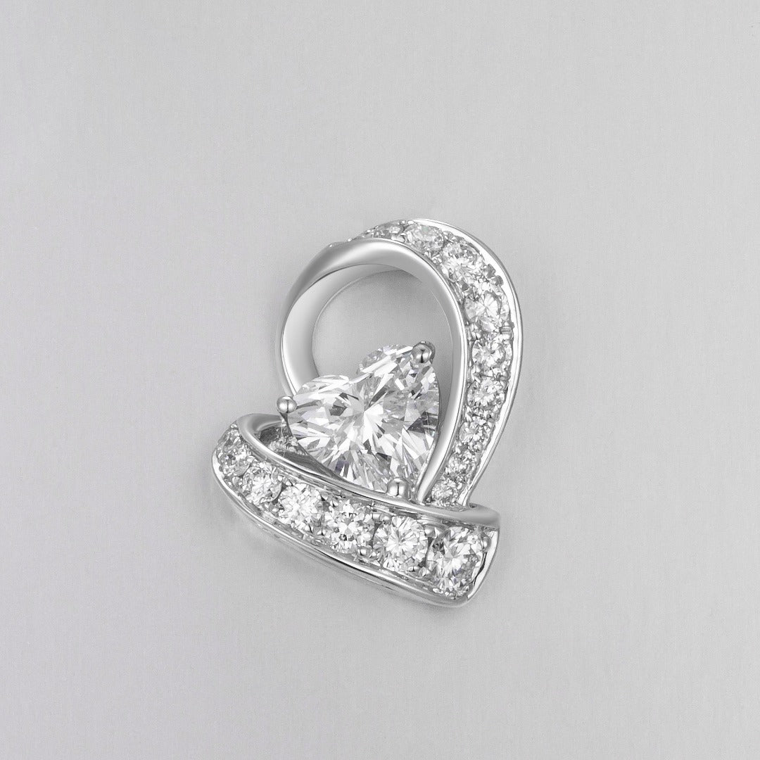 Serwa Jewellery | Embrace Light – PT900 Lab-Grown Diamond Pendant