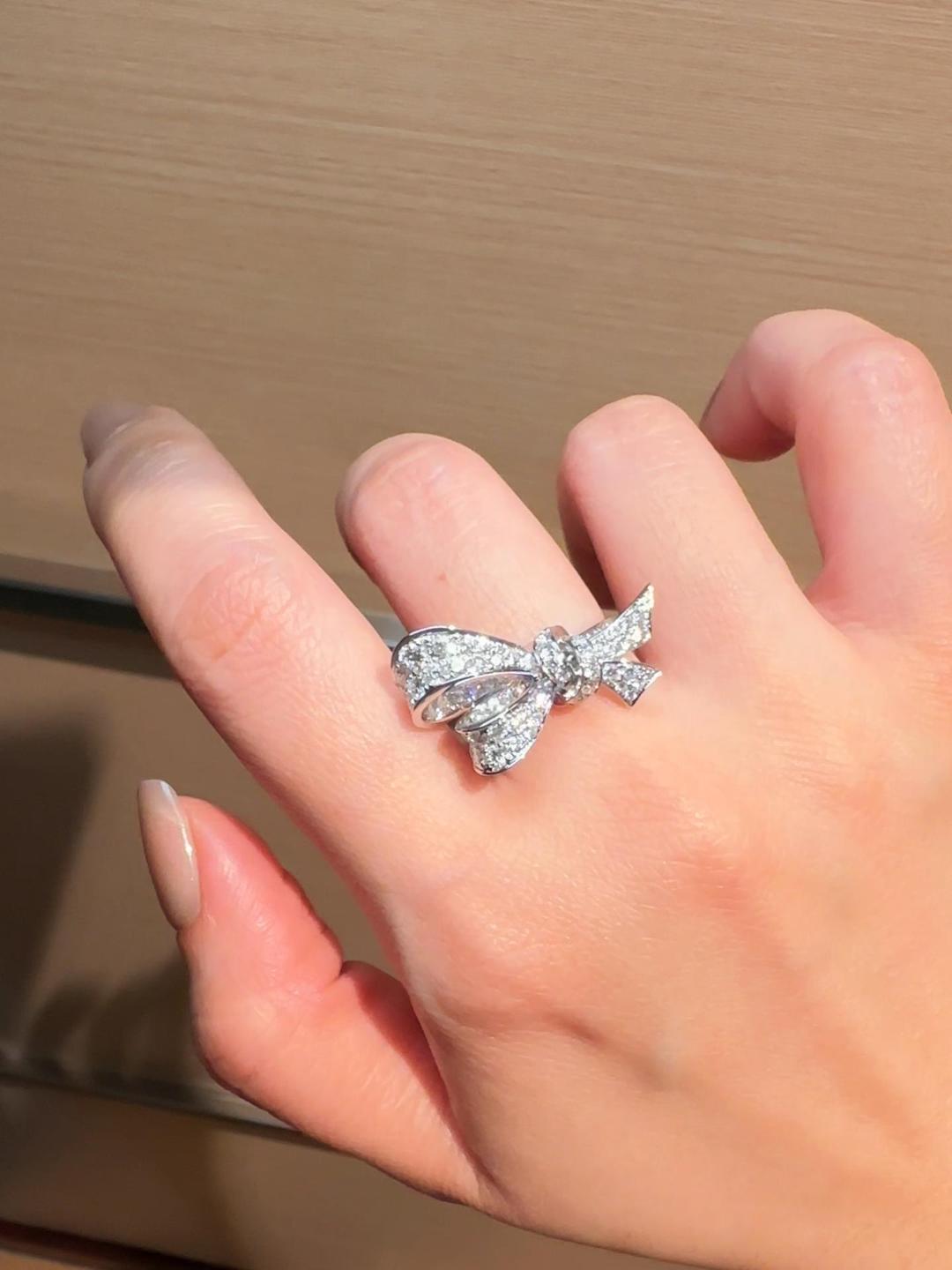 Serwa Jewellery | Sculpted Bow – 14K Lab-Grown Diamond Ring