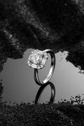 Serwa Jewellery | Radiant Frame – PT900 Lab-Grown Diamond Ring