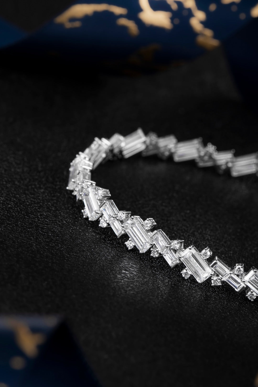 Serwa Jewellery | Architectural Rhythm – 14K Lab-Grown Diamond Bracelet