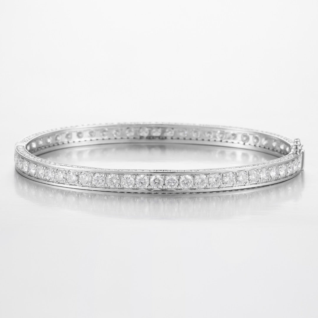 Serwa Jewellery | Classic Line – 14K Lab-Grown Diamond Bangle