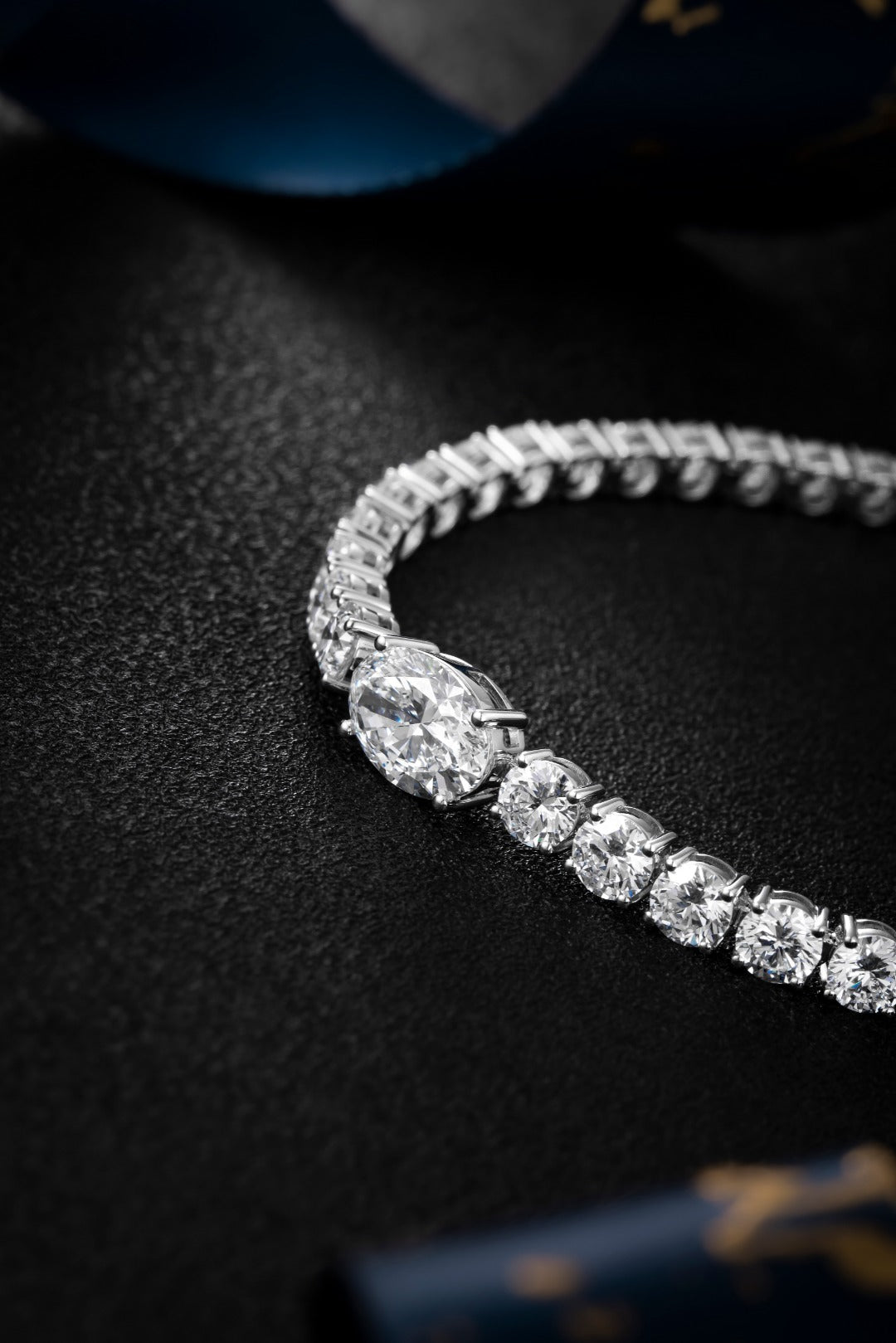 Serwa Jewellery | Centreline Eternity – 14K Lab-Grown Diamond Bracelet