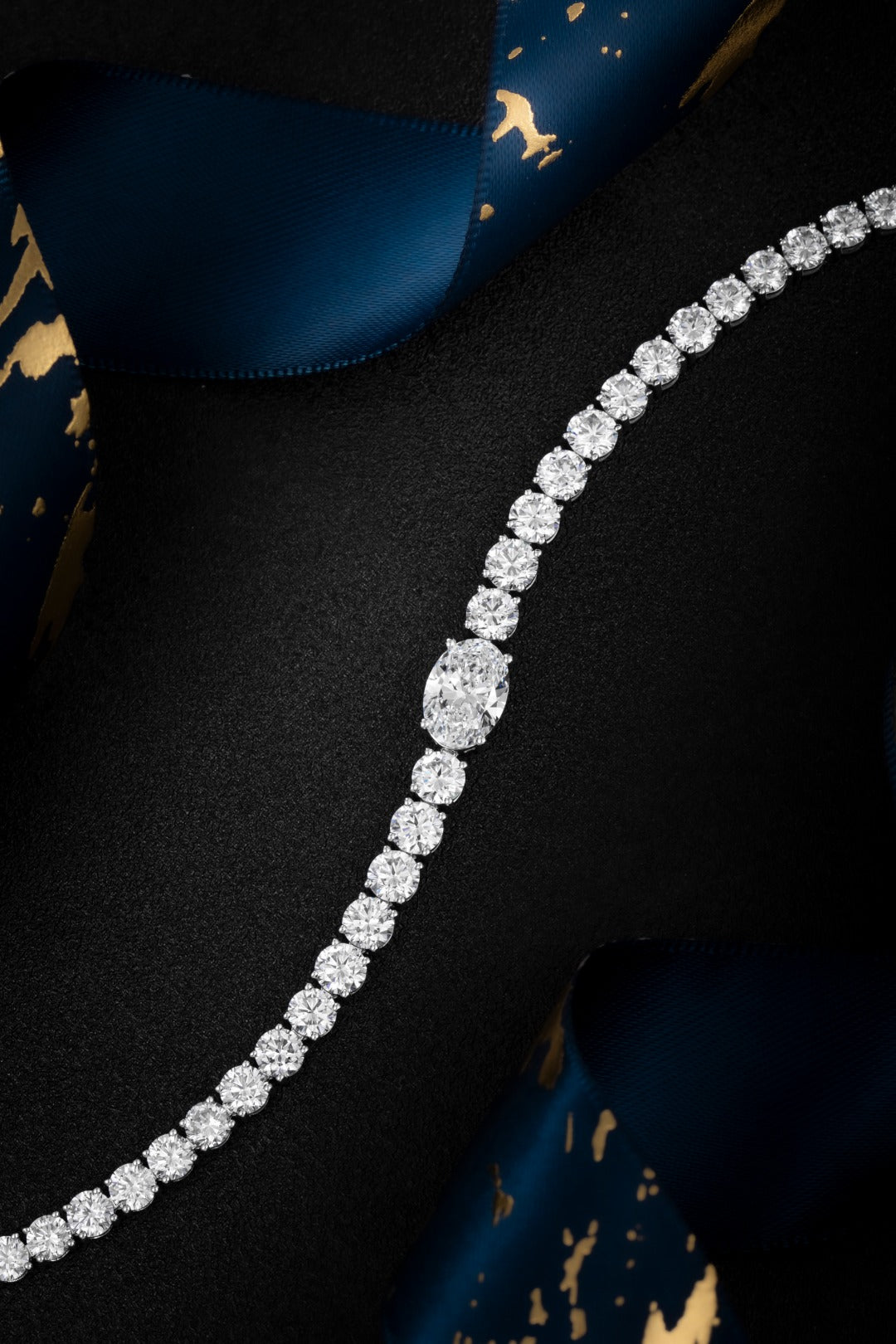 Serwa Jewellery | Centreline Eternity – 14K Lab-Grown Diamond Bracelet