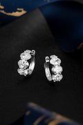 Serwa Jewellery | Radiant Curve – 14K Lab-Grown Diamond Hoop Earrings