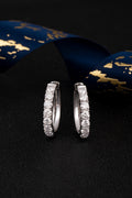 Serwa Jewellery | Classic Brilliance – 14K Lab-Grown Diamond Hoop Earrings