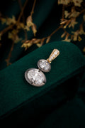 Serwa Jewellery | Dual Harmony – 14K Lab-Grown Diamond Pendant