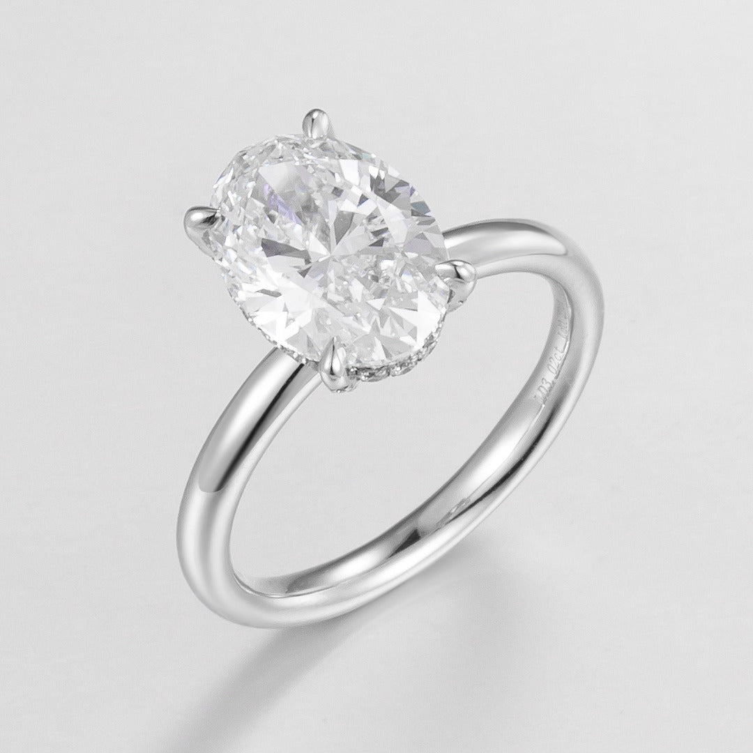 Serwa Jewellery | Radiant Solstice – PT900 Lab-Grown Diamond Ring