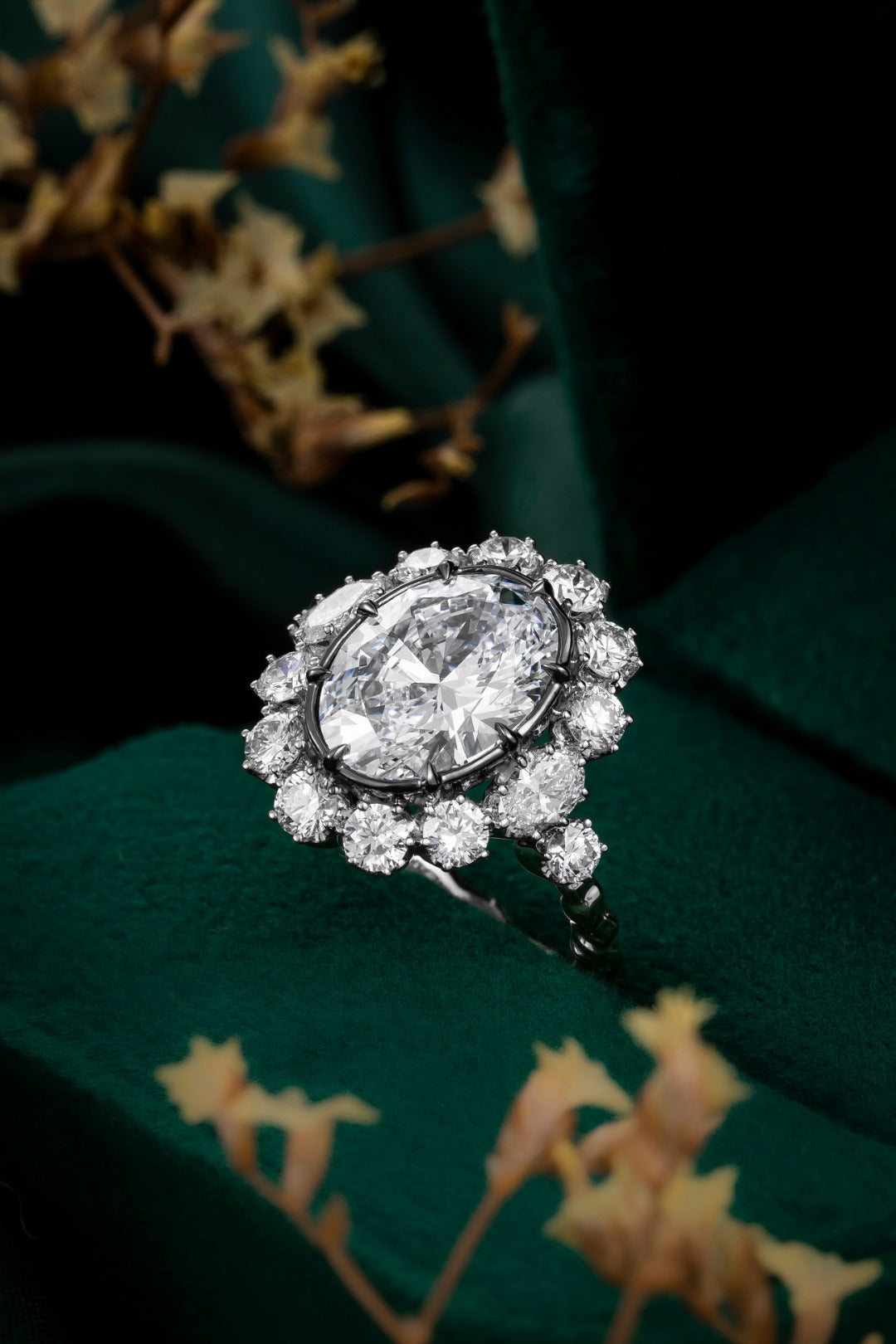 Serwa Jewellery | Celestial Bloom – PT900 Lab-Grown Diamond Ring