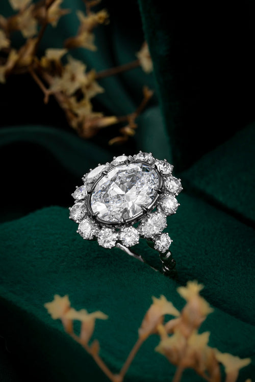 Serwa Jewellery | Celestial Bloom – PT900 Lab-Grown Diamond Ring