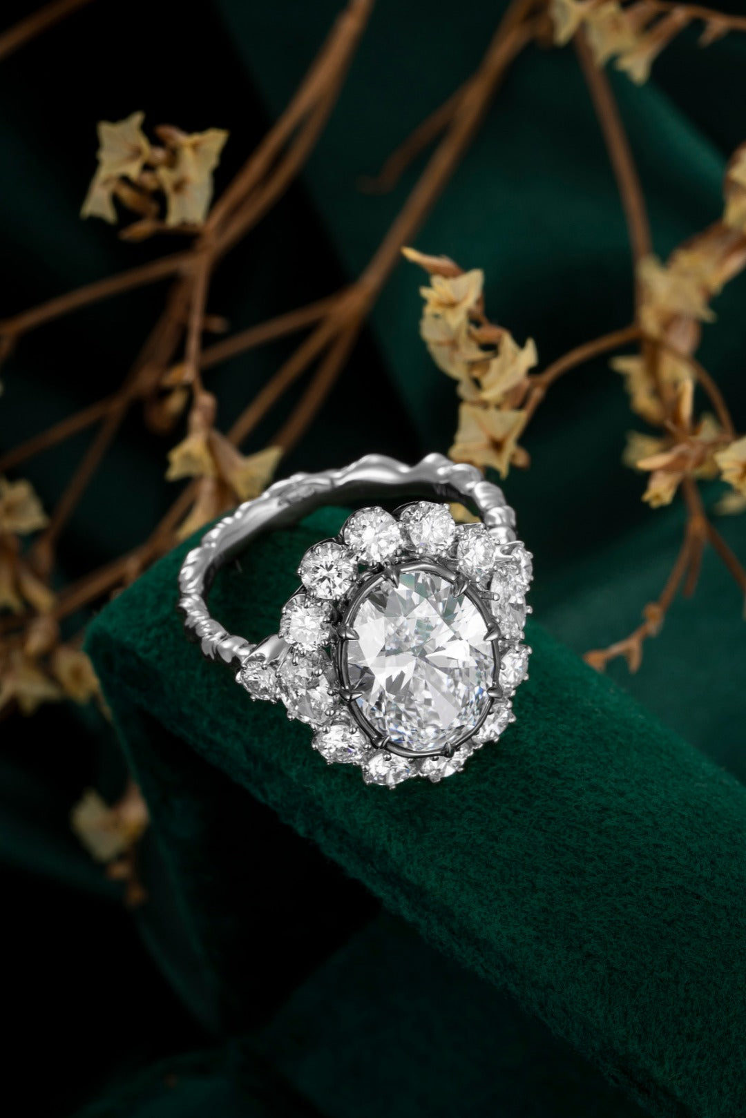 Serwa Jewellery | Celestial Bloom – PT900 Lab-Grown Diamond Ring
