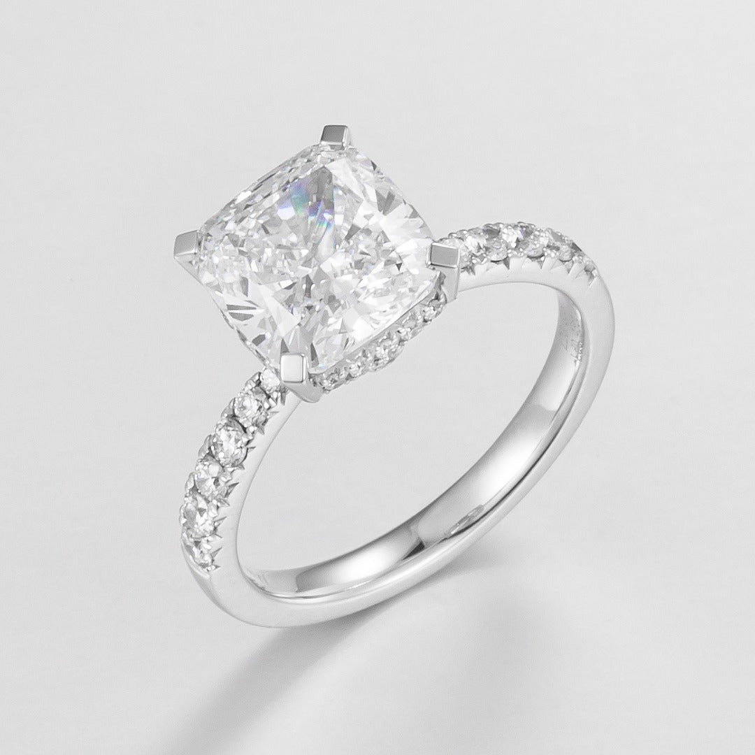 Serwa Jewellery | Radiant Ascension – PT900 Lab-Grown Diamond Ring