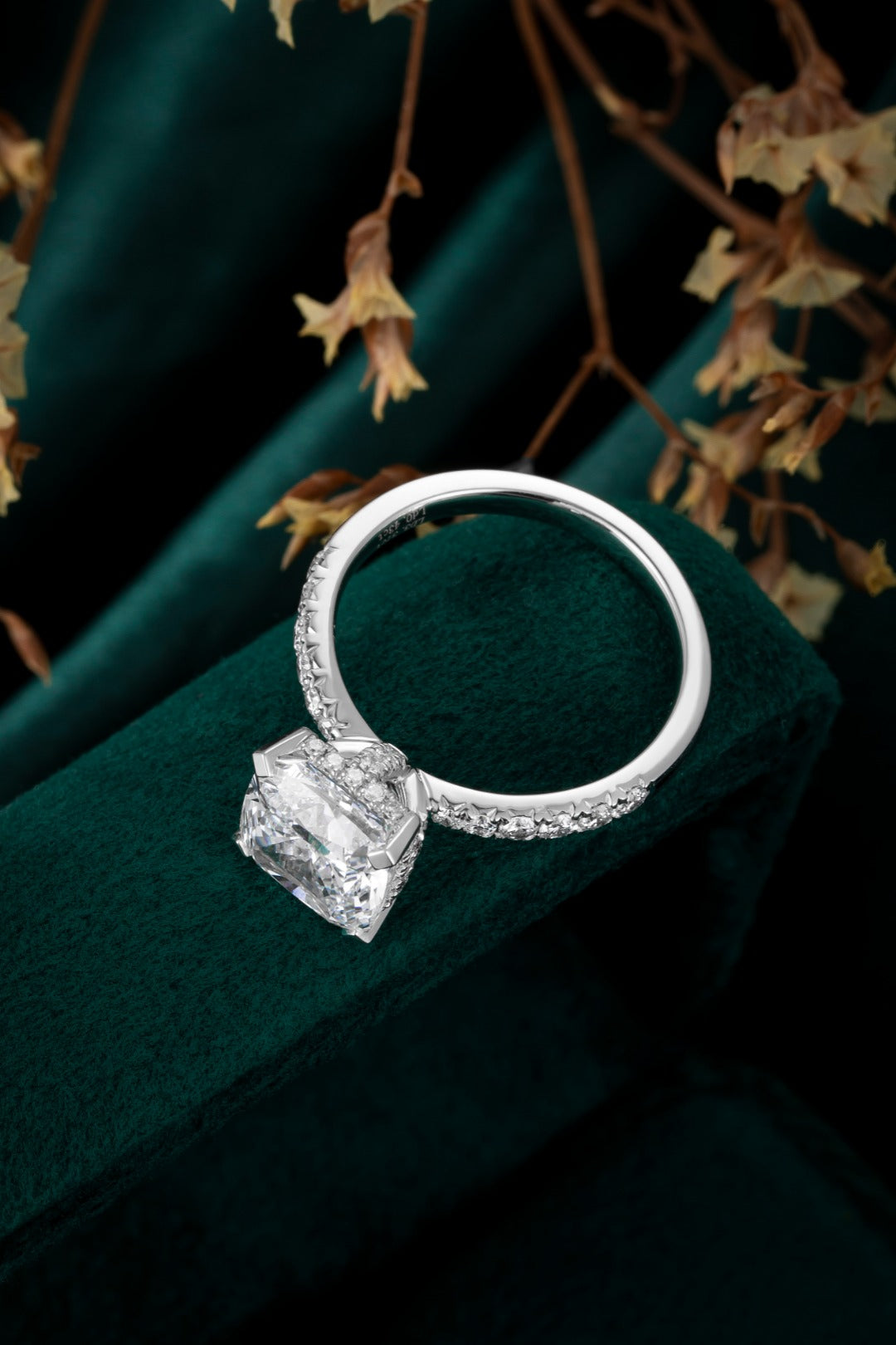 Serwa Jewellery | Radiant Ascension – PT900 Lab-Grown Diamond Ring