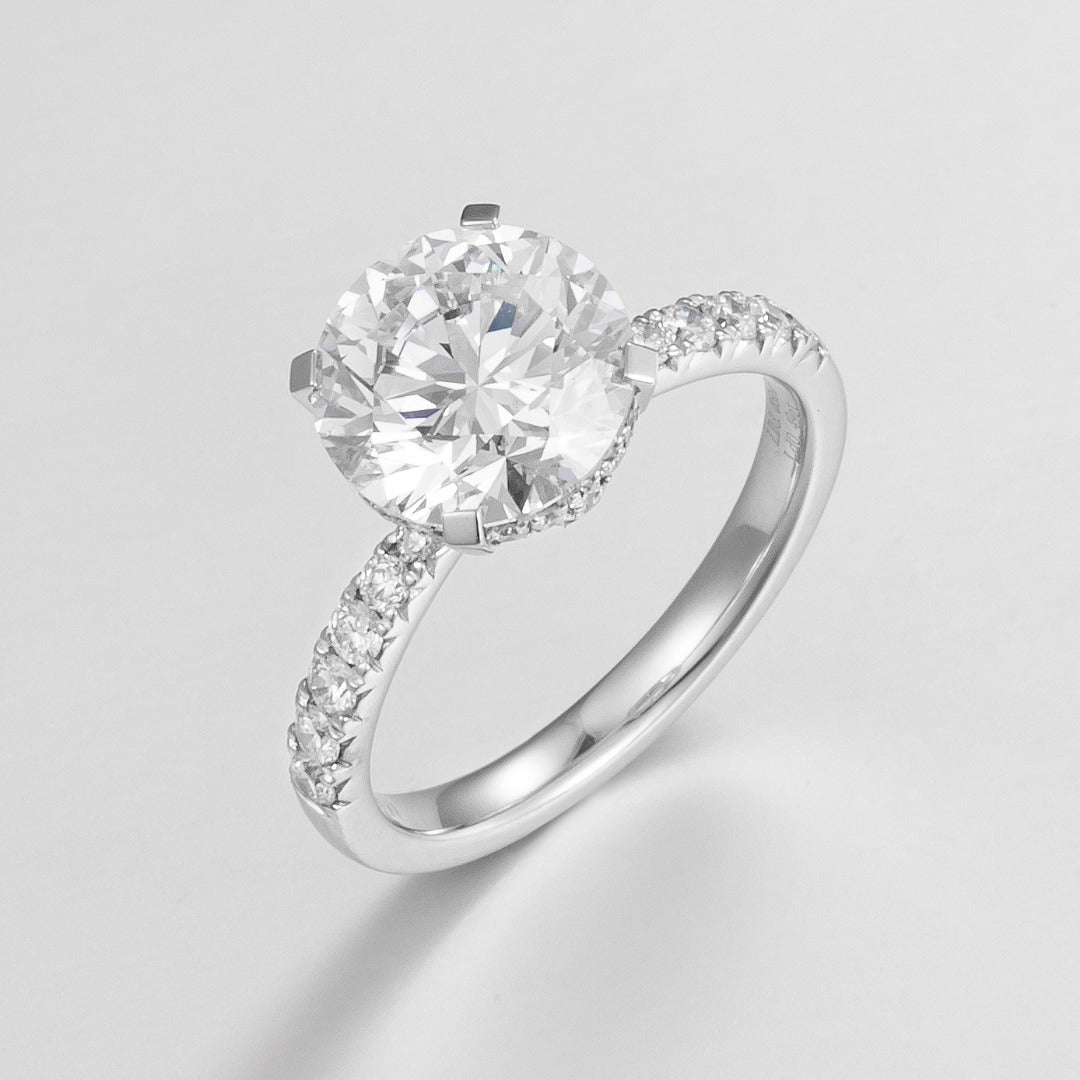 Serwa Jewellery | Eternal Poise – PT900 Lab-Grown Diamond Ring