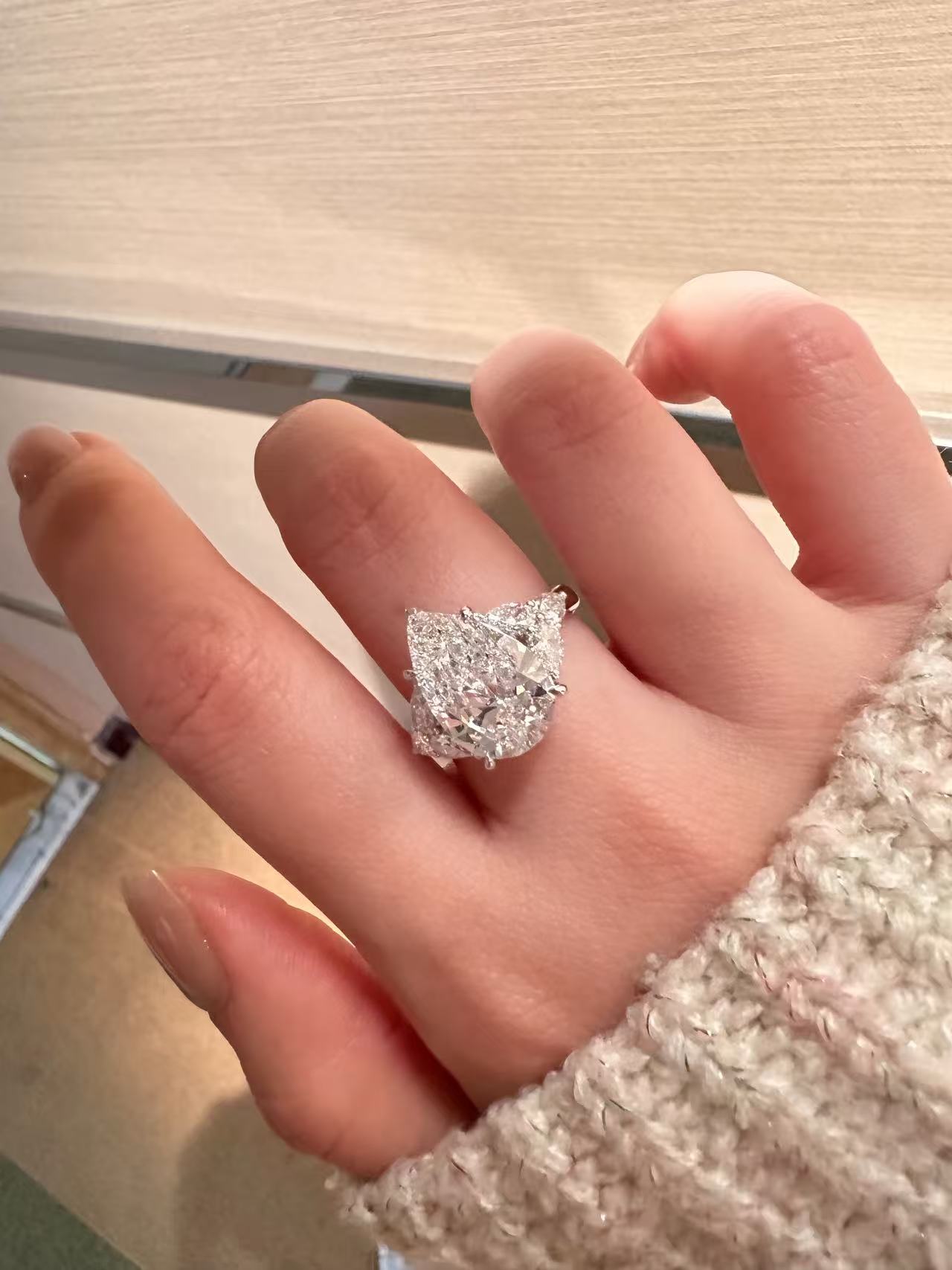 Serwa Jewellery | Imperial Trinity – PT900 Lab-Grown Diamond Ring