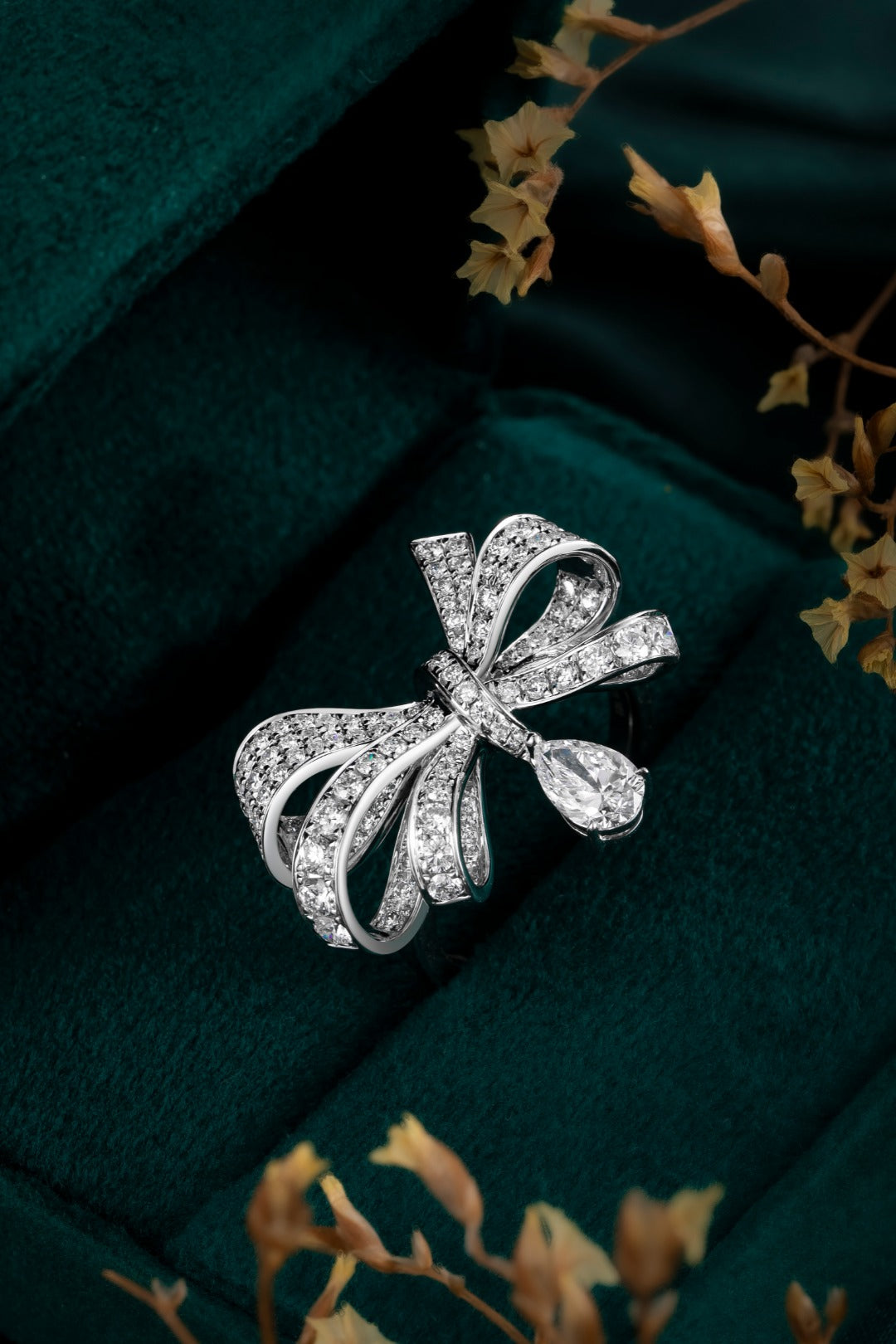 Serwa Jewellery | Ribbon Brilliance – 14K Lab-Grown Diamond Ring