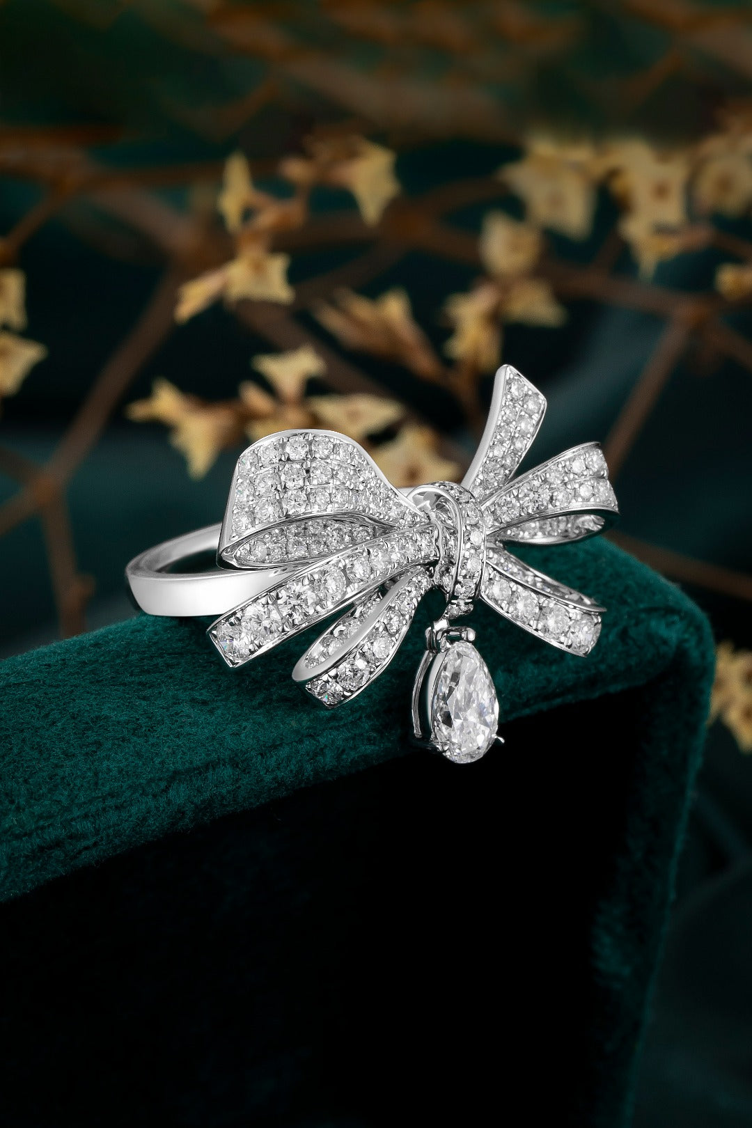 Serwa Jewellery | Ribbon Brilliance – 14K Lab-Grown Diamond Ring