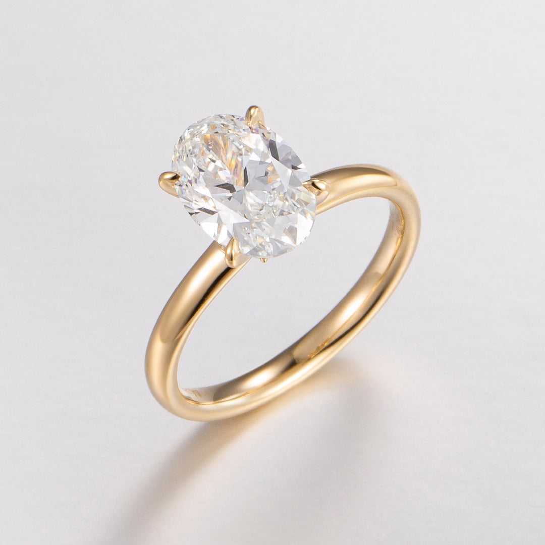 Serwa Jewellery | Pure Arc – 14K Lab-Grown Diamond Ring