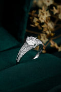 Serwa Jewellery | Classic Pavé-Set Lab-Grown Diamond Ring – PT900 Platinum