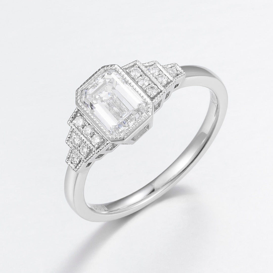 Serwa Jewellery | Refined Step – PT900 Lab-Grown Diamond Ring