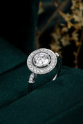 Serwa Jewellery | Halo Grace – PT900 Lab-Grown Diamond Ring