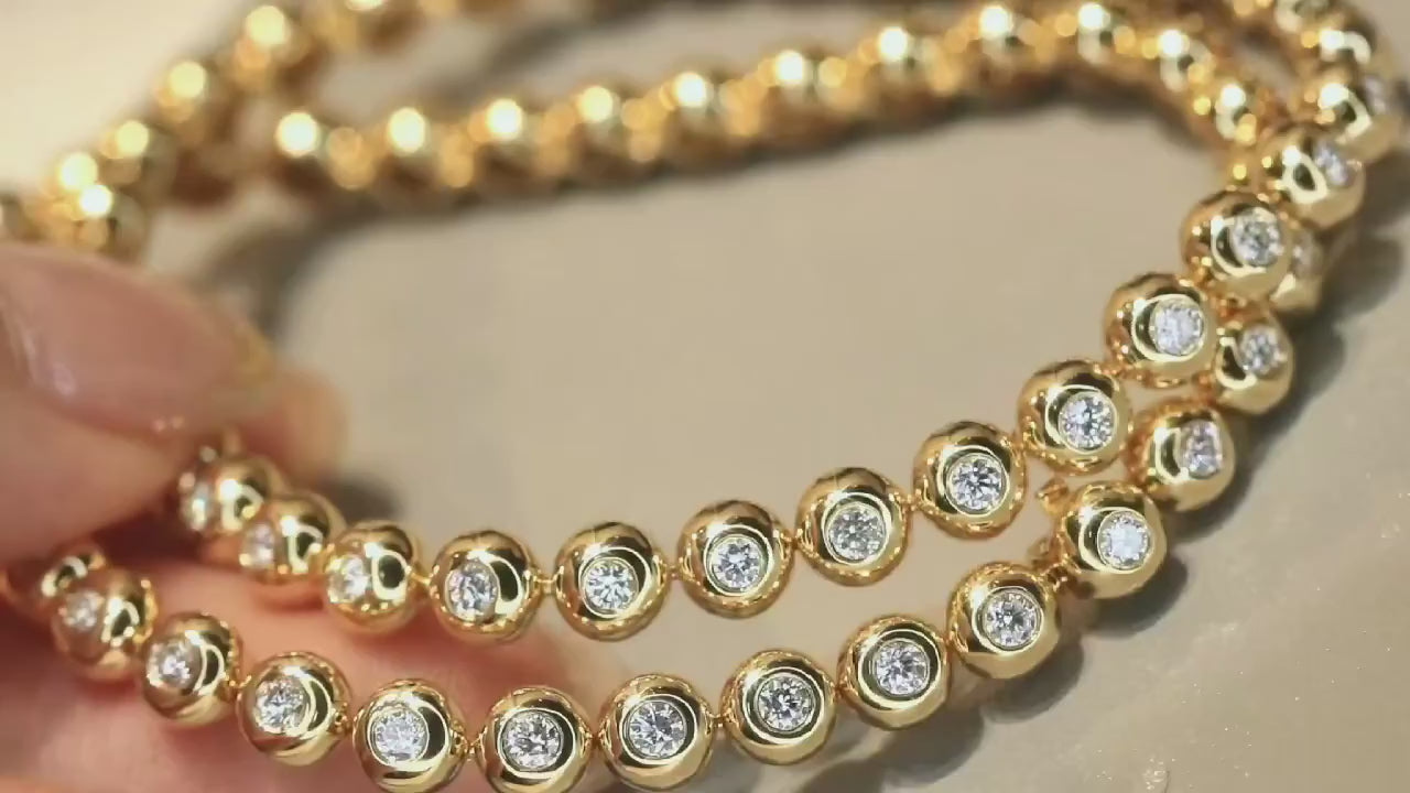 Serwa Jewellery | Classic Round Diamond Bracelet
