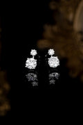 Serwa Jewellery | Twin Lumière – 14K Lab-Grown Diamond Earrings