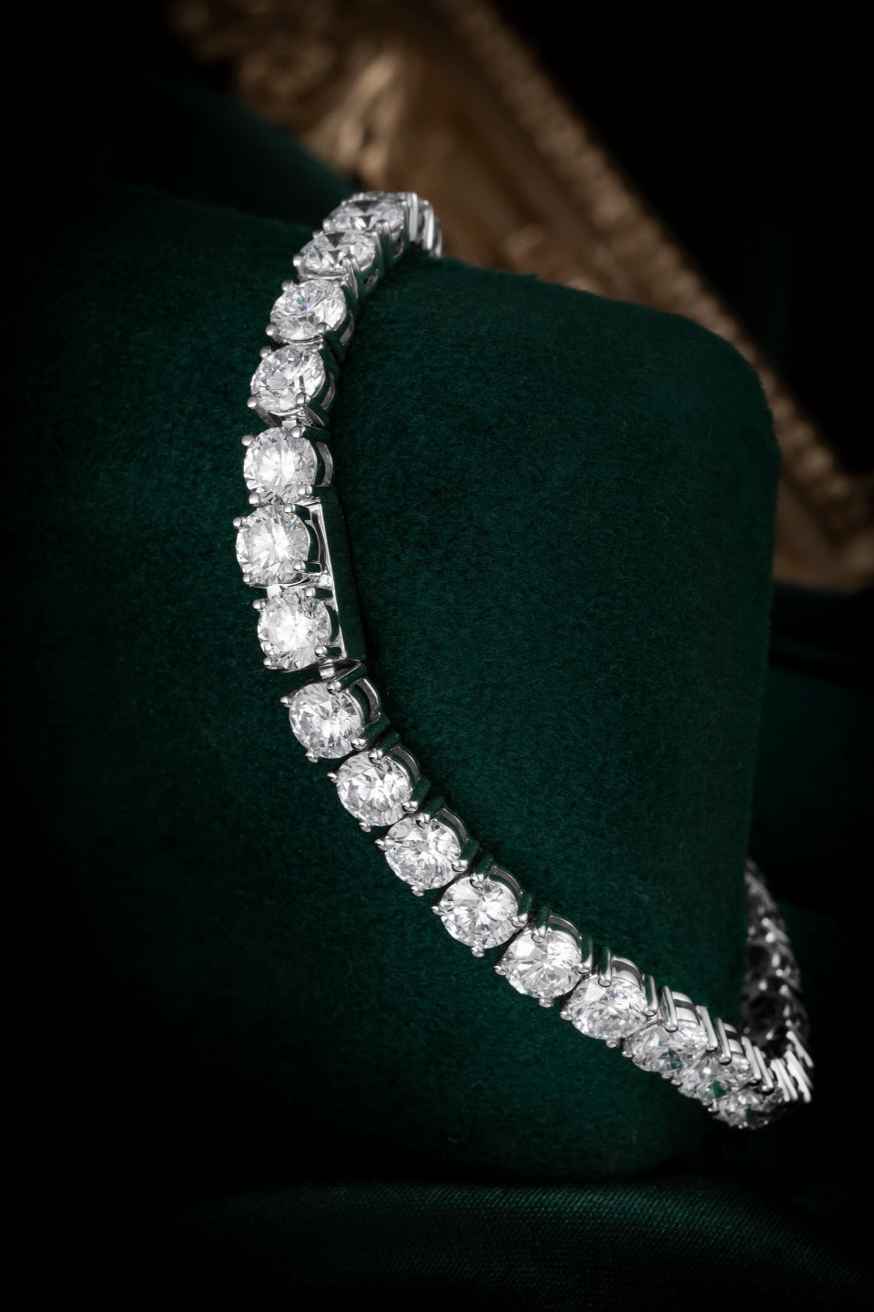 Serwa Jewellery | Grand Eternity – PT900 Lab-Grown Diamond Tennis Bracelet